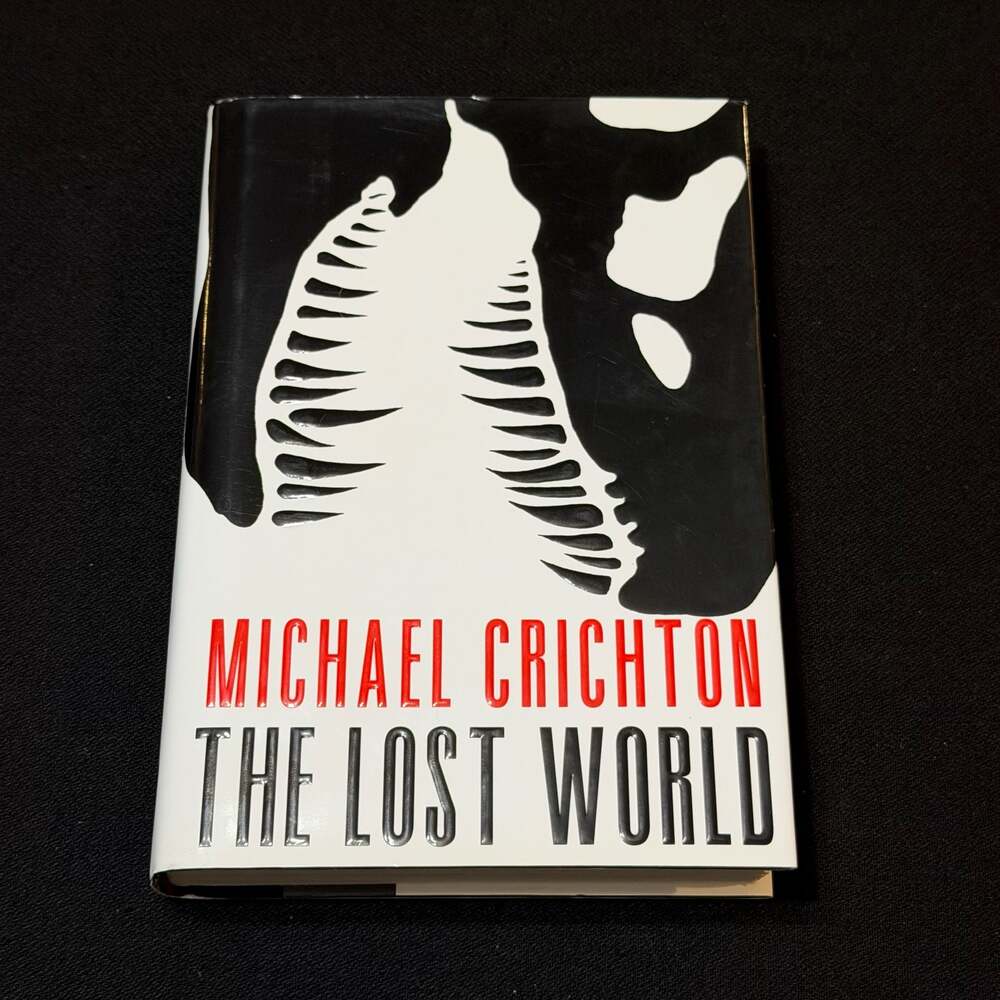 The Lost World by Michael Crichton (1995) - First Trade Edition Hardcover